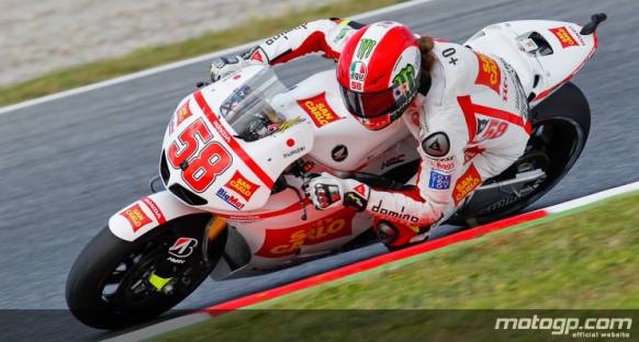 Katalunya'da pol Simoncelli'nin oldu