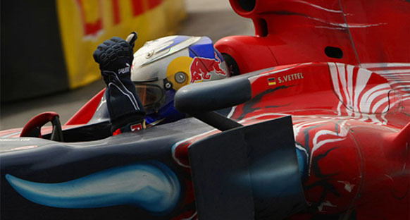 Vettel son seansı kaçırdığı için üzgün