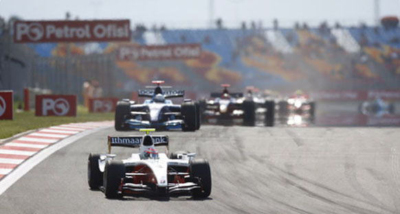 Grosjean F1'de ilk test sürüşünü yaptı
