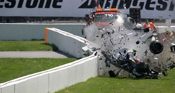 Kubica'nın kaza yaptığı bölge, 2008 için yenilendi