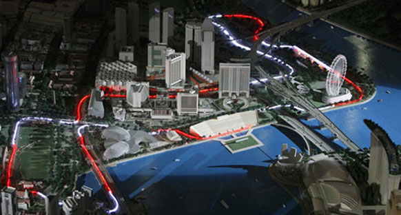 Singapur'da ek bir gece antremanı
