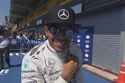 Belçika'da Hamilton açık ara pole pozisyonunda