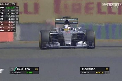 Hamilton sıralamalarda da ezdi geçti