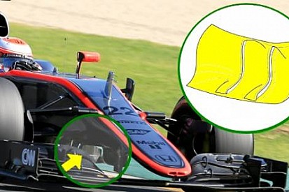 McLaren MP4-30 - Revize Edilmiş Dönüş Kanadı