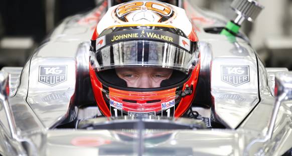 Alonso testlere katılamıyor, Magnussen piste çıkacak