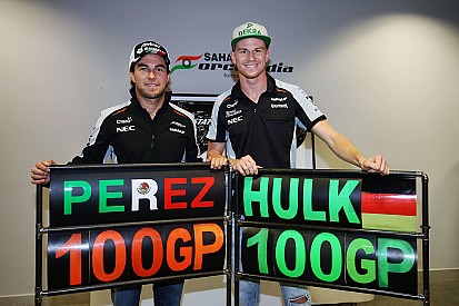 Galería: festejo de los 100 GP de Sergio y Nico