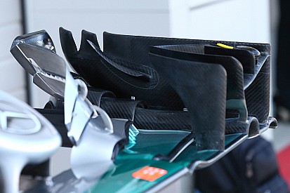 Breve análisis técnico: Toma de refrigeración de frenos del Mercedes W07