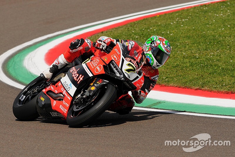 WSBK Imola: Davies pakt dubbel, Van der Mark negende