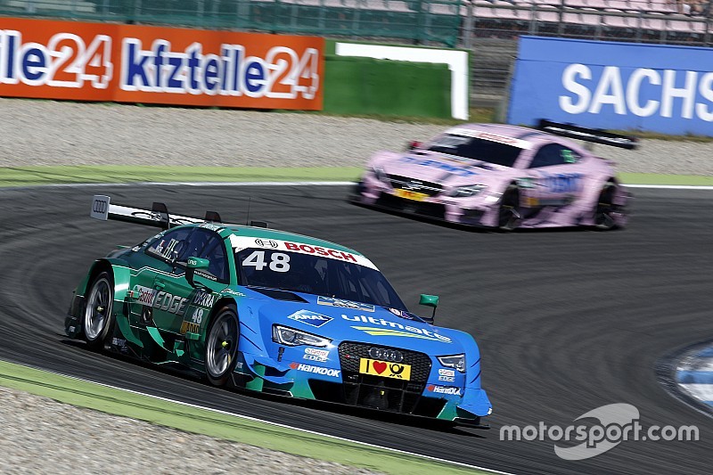 Mortara witheet na DTM-race: