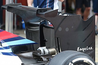 Williams тестирует радикальное заднее антикрыло