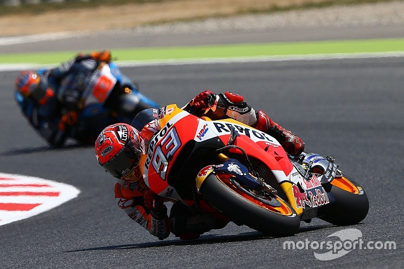 MotoGP加泰罗尼亚大奖赛: 本田车队马奎兹轻松夺下杆位