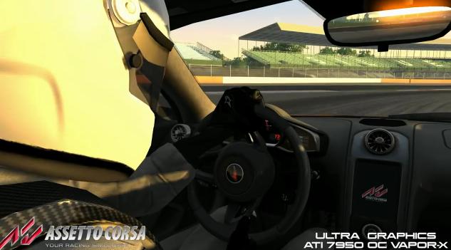 Assetto Corsa: Ultra grafikai beállításokkal a játék – McLaren