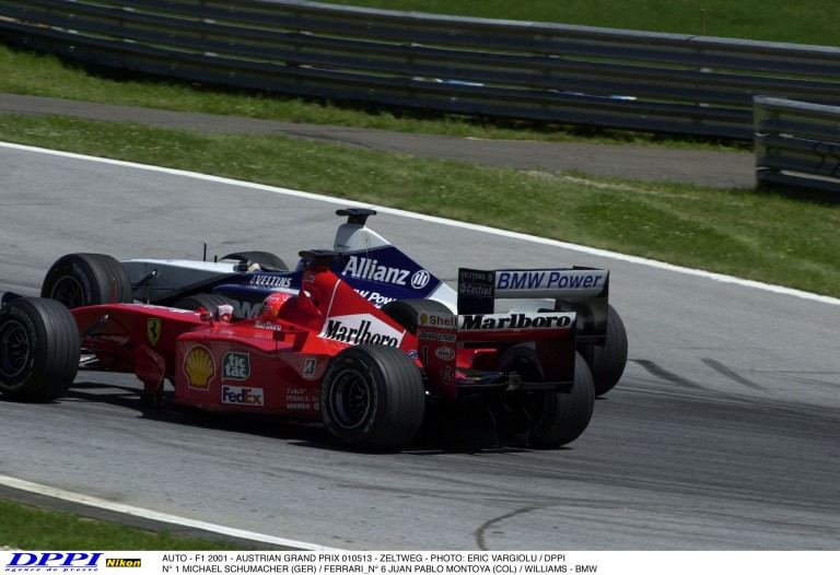 15 éve ezen a napon: Schumacher és Montoya incidense az A1-Ringen