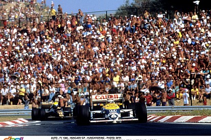 Óriási: Piquet driftelve előzte meg Sennát az első Magyar Nagydíjon (1986)