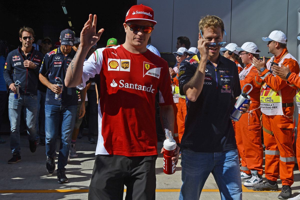 Vettel olasz nyelvleckét vett: