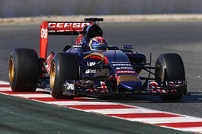 Rengeteg megtett kör a Toro Rosso neve mellett Barcelonában