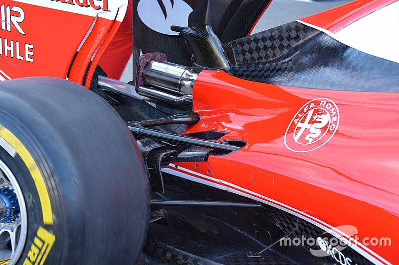 Технический брифинг: задняя часть Ferrari SF16-H