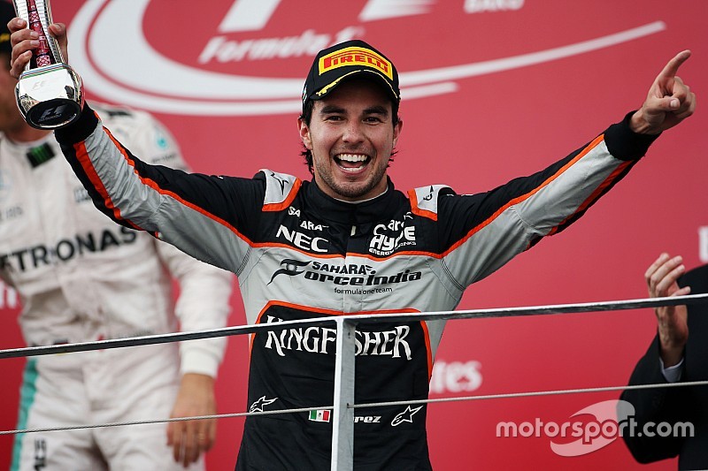 Perez gekozen tot Driver of the Day in Baku