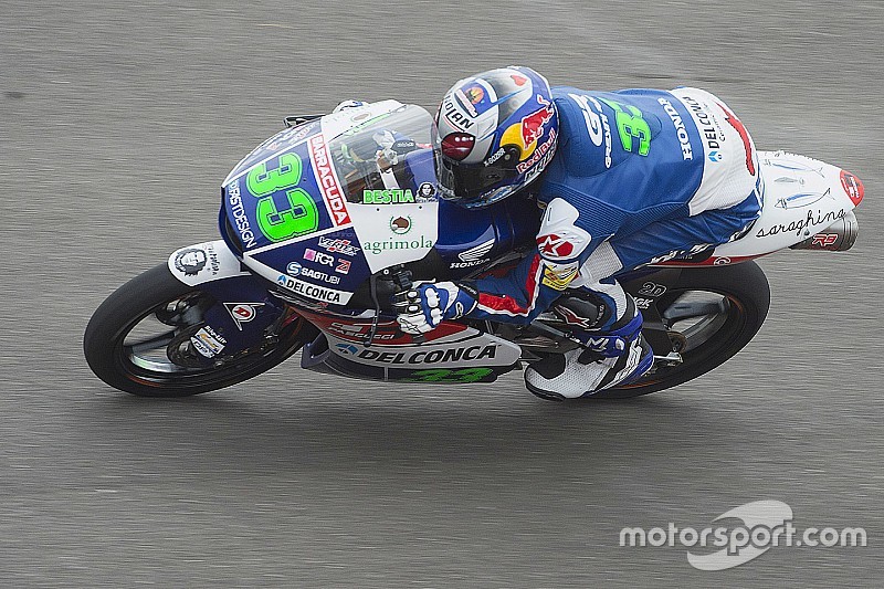 Bastianini opent met beste tijd in tropisch Assen
