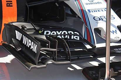 Williams: due ali anteriori nuove diverse per Bottas e Massa