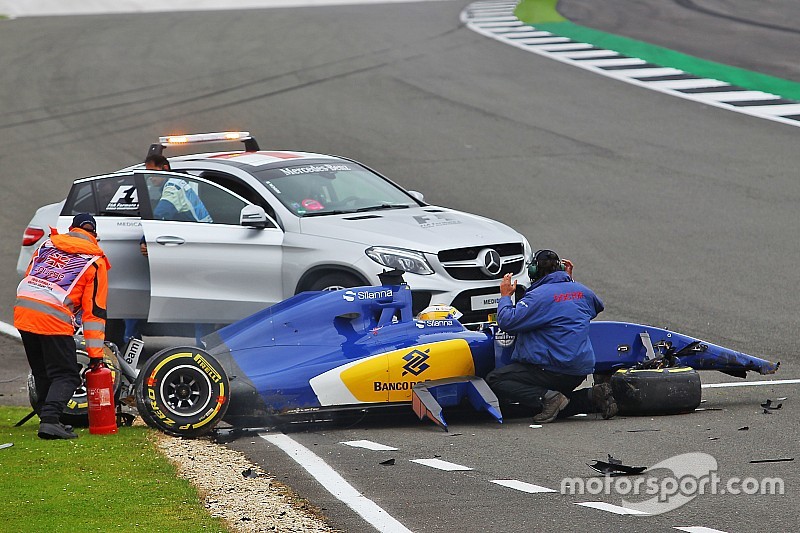 Marcus Ericsson in ospedale dopo il brutto incidente delle Libere 3
