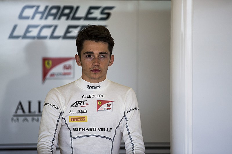 Leclerc mist hulp Bianchi tijdens F1-test voor Ferrari