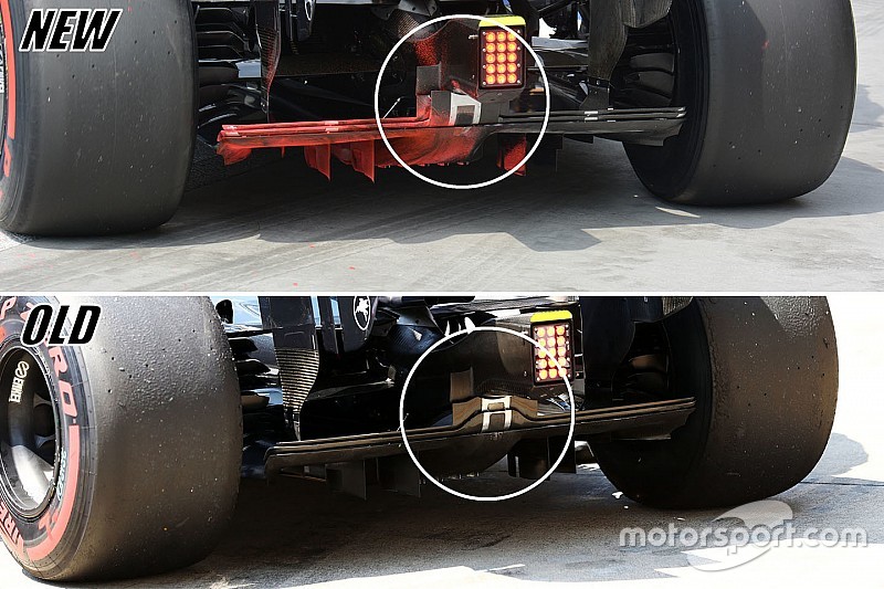 Технический брифинг: крылышко на структуре безопасности McLaren MP4-31