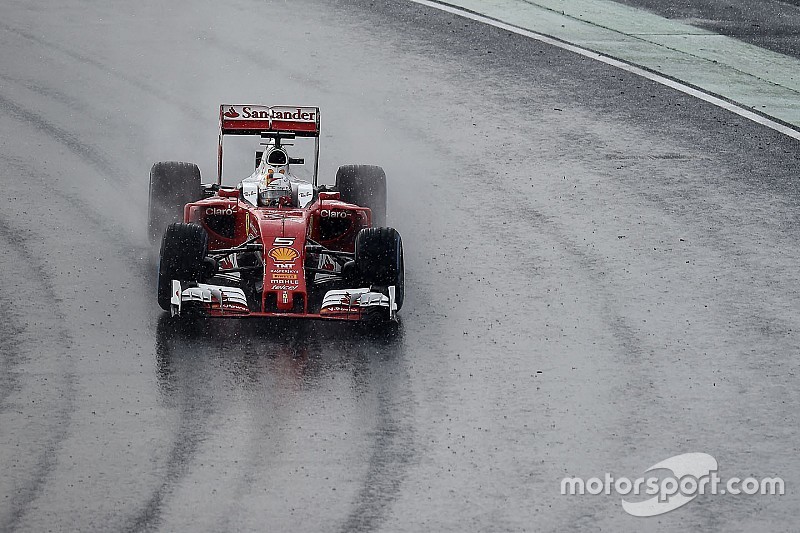 Vettel será el primero en probar los Pirelli de lluvia más anchos de 2017