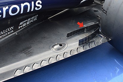 Breve análisis técnico: suelo del Toro Rosso STR11