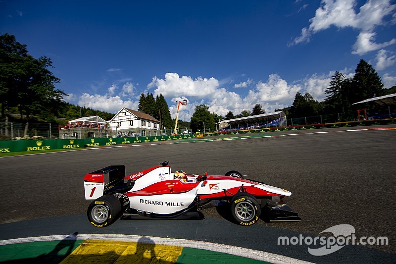 GP3 Spa: Leclerc heerst in België, P3 voor De Vries