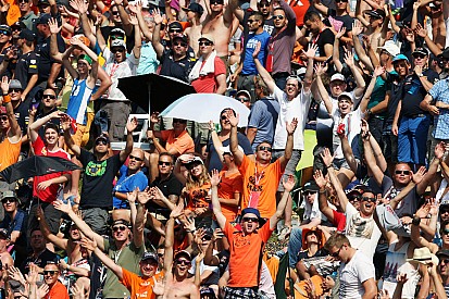 Podium-trio looft Verstappen-fans op Spa-Francorchamps
