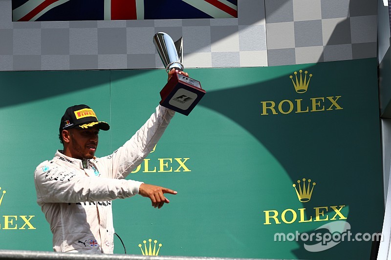 Hamilton, elegido 'Piloto del día' del GP de Bélgica