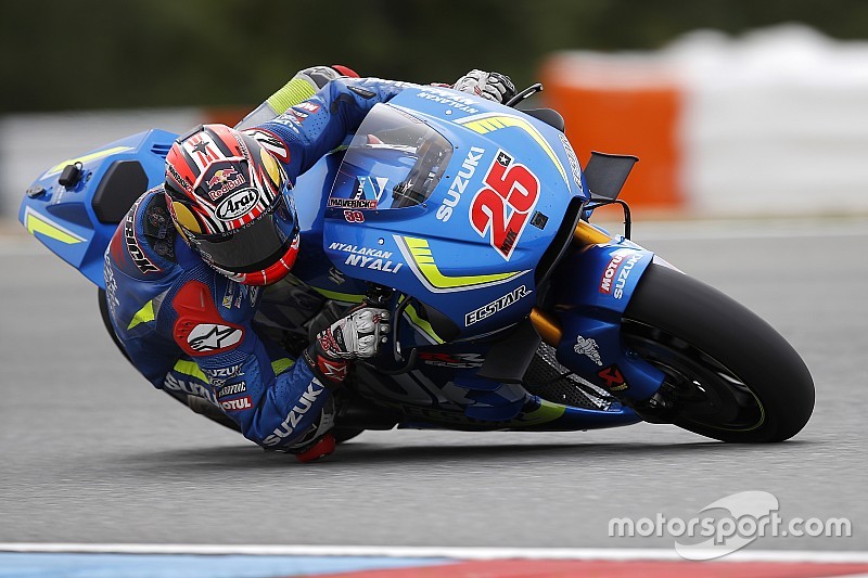 MotoGP in Silverstone: Crash von Marc Marquez, Bestzeit für Suzuki
