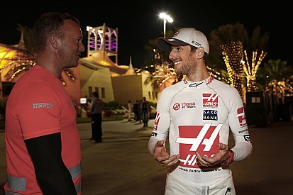 Grosjean bámulatos tortát kapott a 30. születésnapjára!