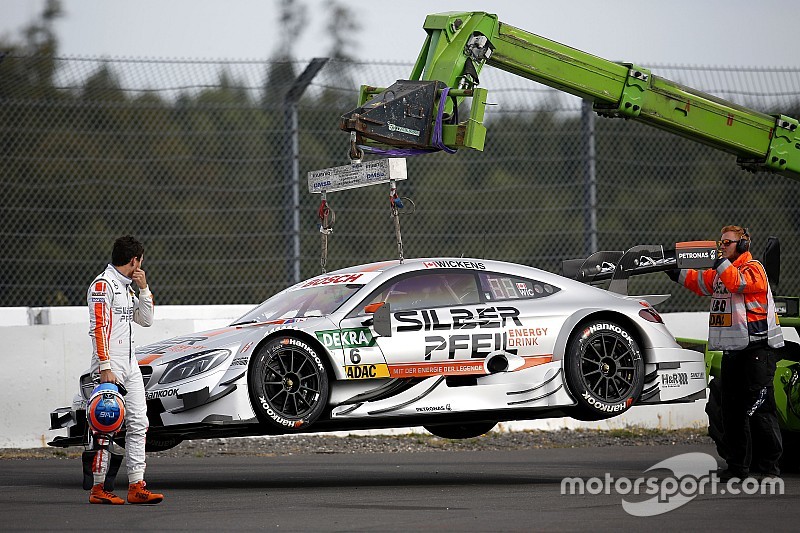 Dämpfer für Mercedes am Nürburgring: