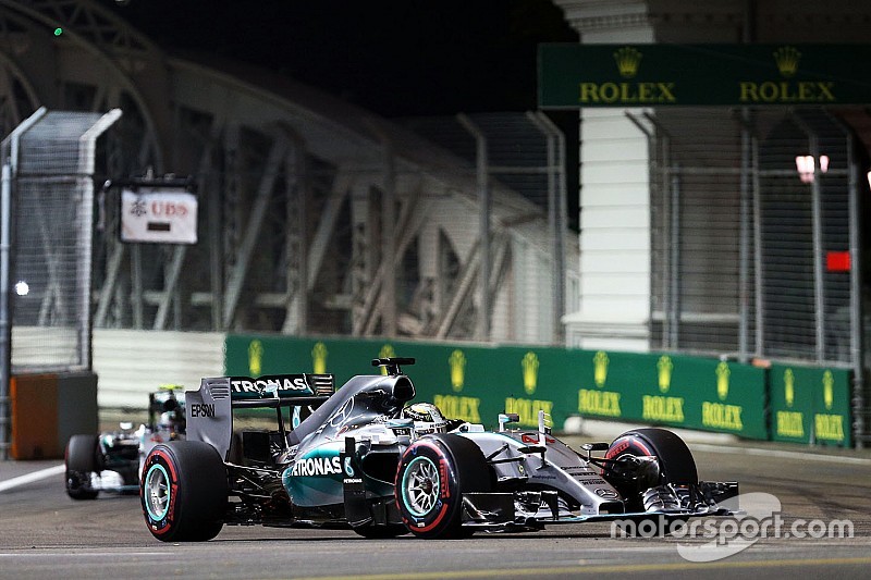 Mercedes asegura que no son favoritos para ganar en Singapur