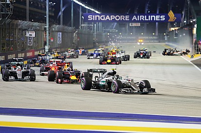 Formel 1 in Singapur: Das Rennergebnis in Bildern