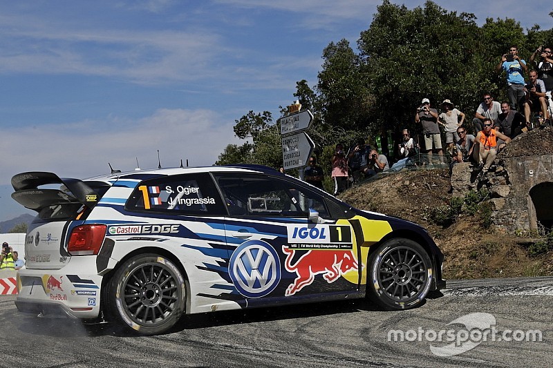 WRC Frankreich: Sebastien Ogier auf Korsika weiterhin auf Siegkurs