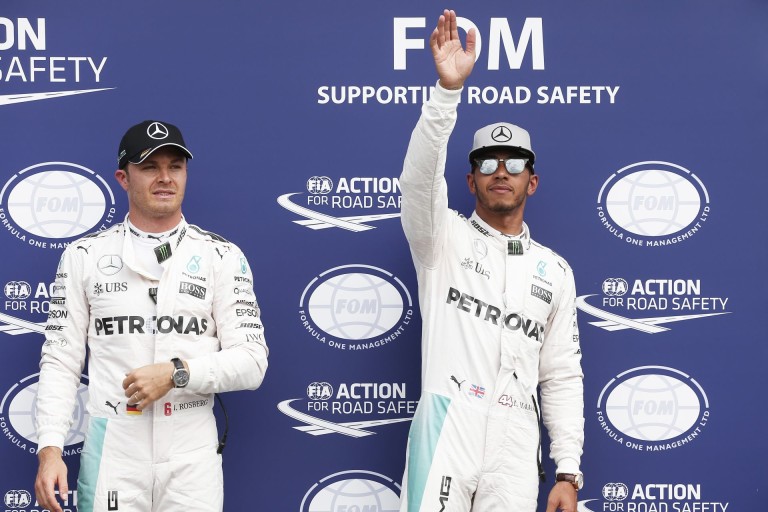 Hamilton megint megmutatta, hogy hozzá képest Rosberg még a