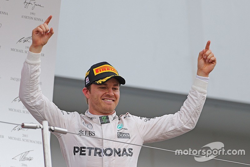 Rosberg igualó a Nelson Piquet con el triunfo en Japón