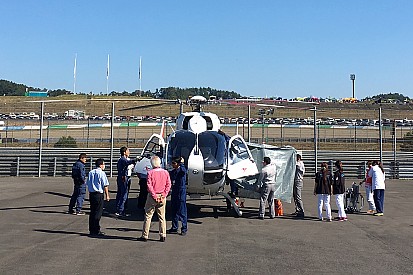 Lorenzo per helikopter naar ziekenhuis voor CT-scan