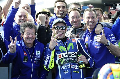 Rossi: “Cuando Marc se cayó pensé que podía ganar”
