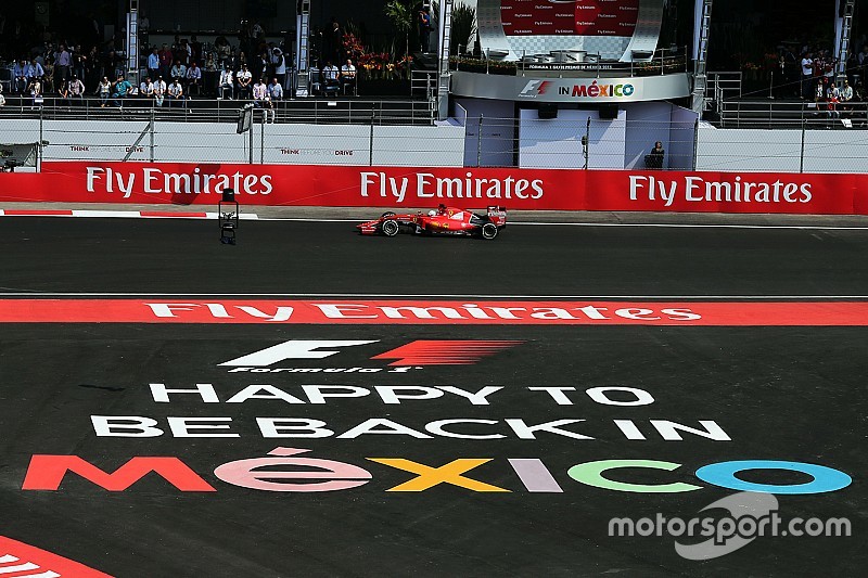 F1メキシコGP『DAZN』放送スケジュール決定。サッシャが全セッション実況担当