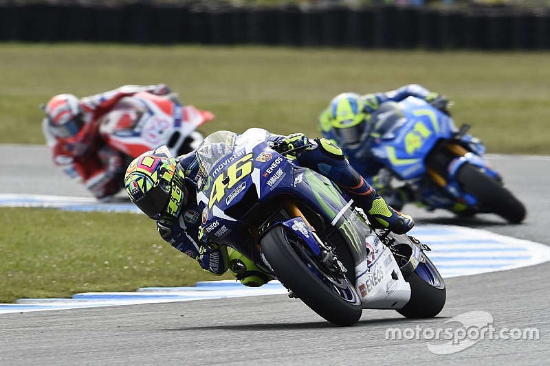 Rossi verzoekt Yamaha snelheid aan het einde van de race te verbeteren