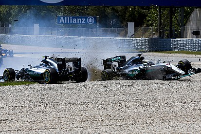 Die Formel-1-Kollisionen zwischen Hamilton und Rosberg seit 2014