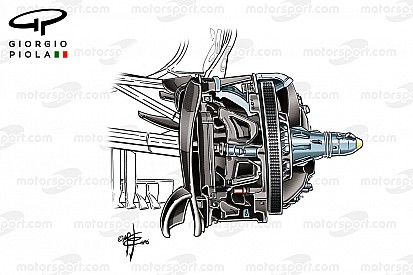 Formel-1-Technik: Die Mercedes-Vorderbremse für 2017