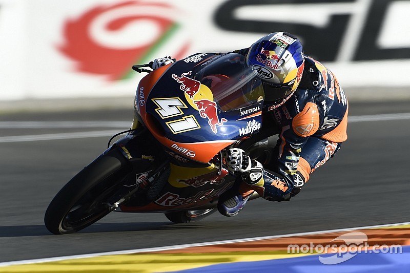 Moto3 Valencia: Binder tutup musim dengan kemenangan sensasional