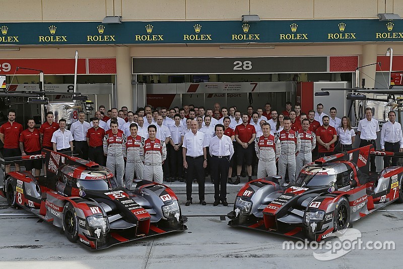 WEC-Abschiedsworte von Audi:
