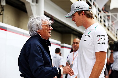 Ecclestone: "Nico es otro campeón del mundo, nada más"