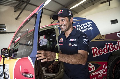 Al-Attiyah komt goed weg na brandje: "We hebben geluk gehad"